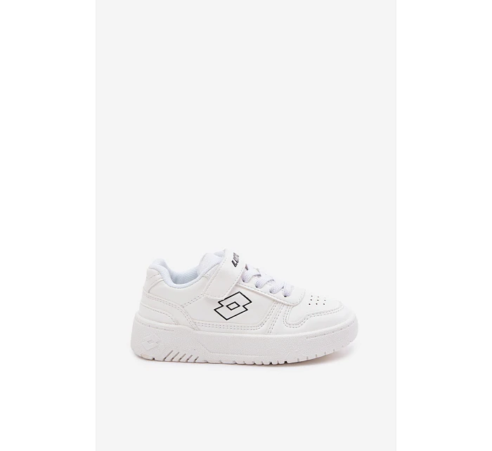 Dětské tenisky na suchý zip Bílé model 22101607 - Big Star Shoes Dětské tenisky na suchý zip Bílé model 22101607 - Big Star Shoes