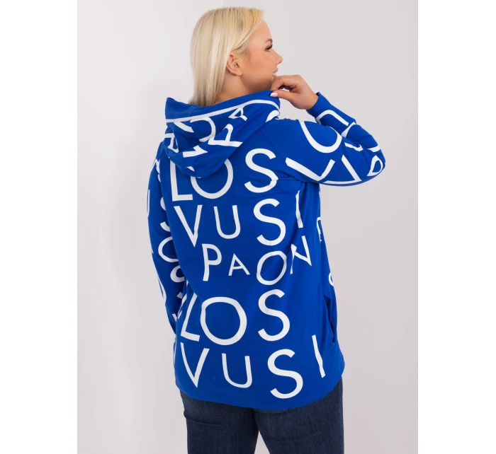 Bluza RV BL kobaltowy model 19465468 - FPrice Bluza RV BL kobaltowy model 19465468 - FPrice