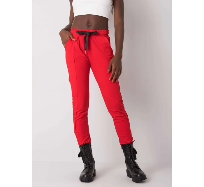 Tepláky RV DR 6437.18 červená