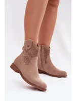 Boty na podpatku  model 224619 Step in style