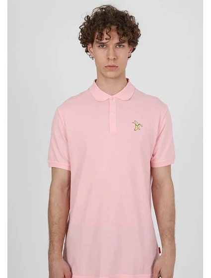 Pánské tričko John Frank JFTPOLO14-BANANA