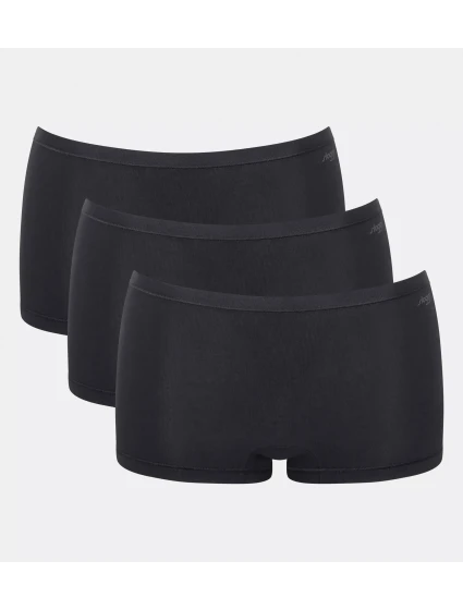 sloggi GO Daily Cotton Short 3P - BLACK - SLOGGI BLACK - SLOGGI sloggi GO Daily Cotton Short 3P - BLACK - SLOGGI BLACK - SLOGGI