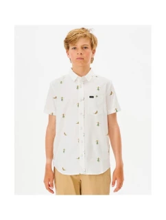 RIP CURL Hula Breach Shirt -Boy white