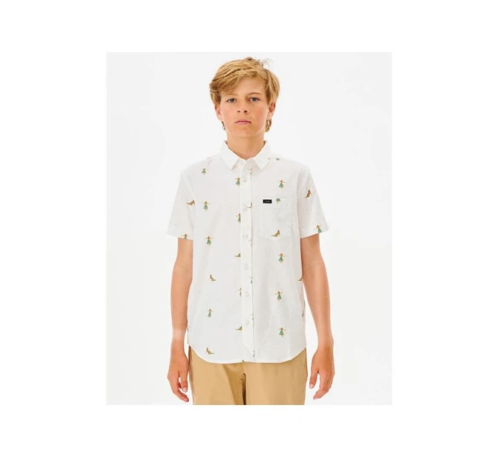 RIP CURL Hula Breach Shirt -Boy white RIP CURL Hula Breach Shirt -Boy white