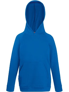 Fruit of the Loom Kids Lightweight Hooded Sweat Dětská mikina s kapucí 16.2009 royal blue