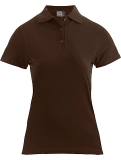 Dámské piqué polo "Superior" 40. brown model 22440652 - Promodoro