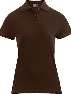 Dámské piqué polo "Superior" 40. brown model 22440652 - Promodoro