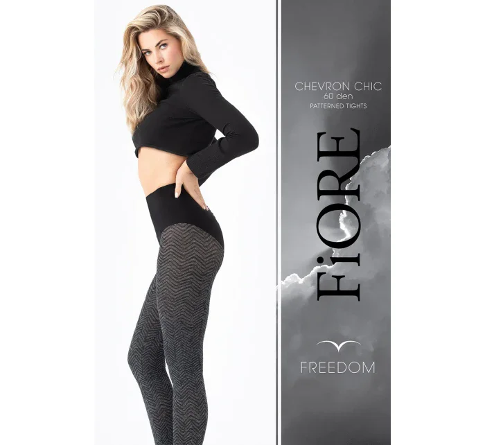 Fiore Chevron Chic 60 DEN G6076 barva:melange
