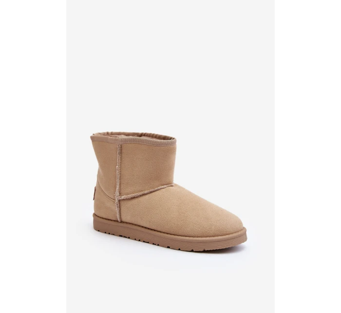 Dámské sněhule Cross Jeans MM2R4023C Beige Dámské sněhule Cross Jeans MM2R4023C Beige