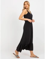 Šaty model 18372001 černé - FPrice Šaty model 18372001 černé - FPrice
