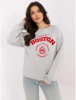 Mikina EM BL 617 model 20825864 světle šedá - FPrice