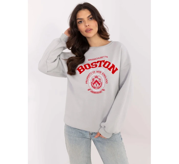 Mikina EM BL 617 model 20825864 světle šedá - FPrice