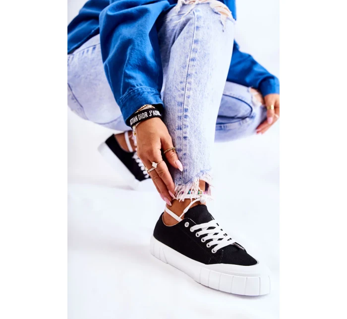 Dámské Tenisky na platformě Černá Comes Dámské Tenisky na platformě Černá Comes