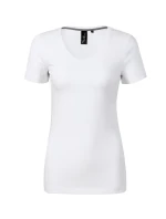 Action V-neck tričko dámské bílá