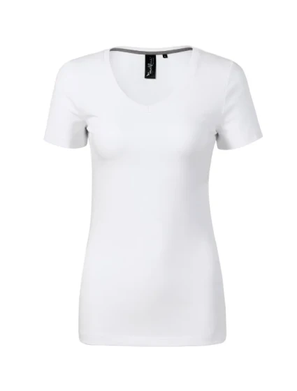 Action V-neck tričko dámské bílá