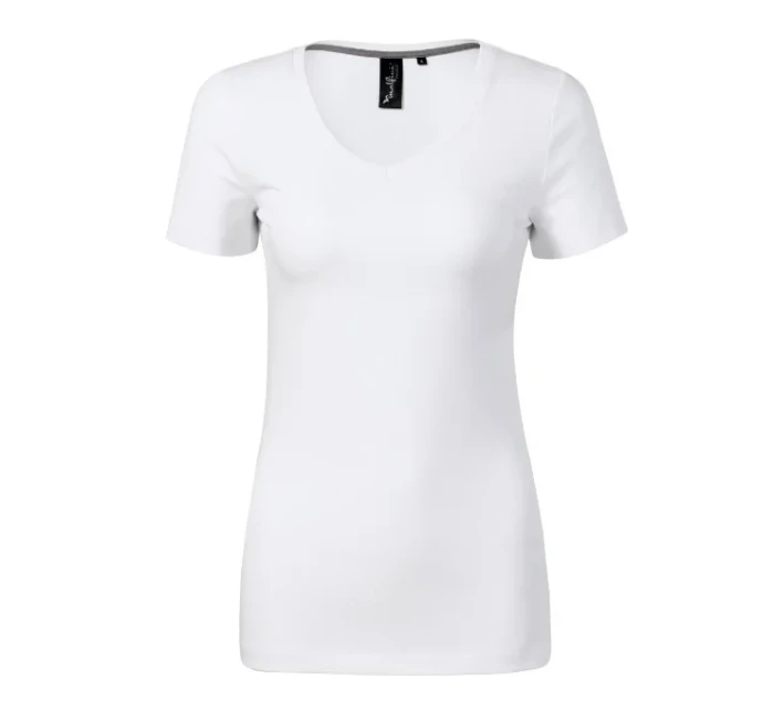 Action V-neck tričko dámské bílá