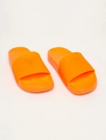 Plážové pantofle E02Z13BB00S-ORFU neonově oranžová - Guess