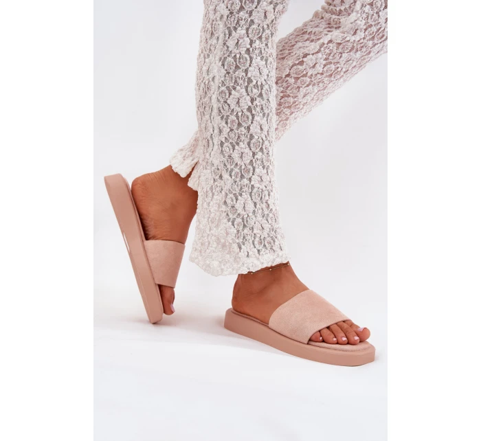 Pantofle model 215739 Step in style Pantofle model 215739 Step in style