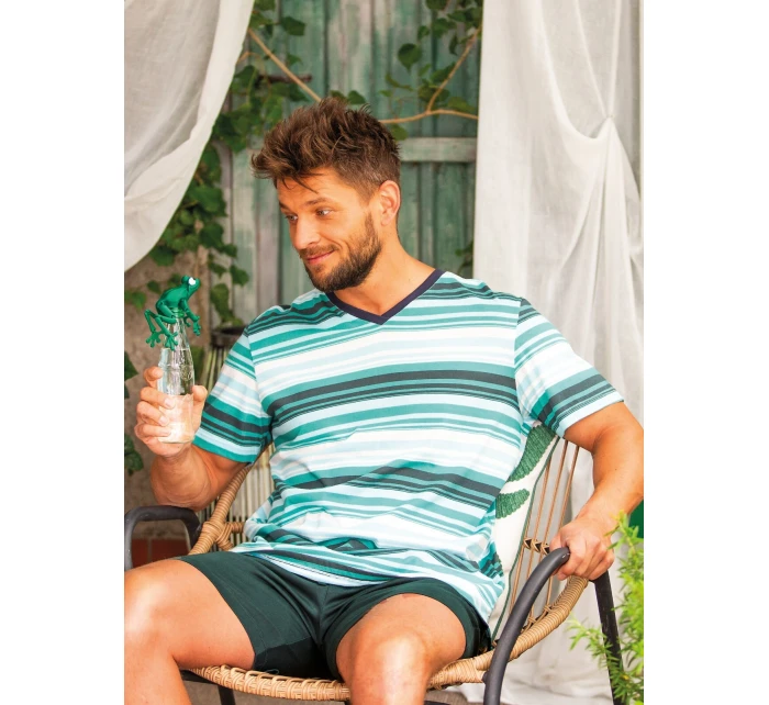 Pyžamo Key MNS 326 A26 kr/r M-2XL Pyžamo Key MNS 326 A26 kr/r M-2XL