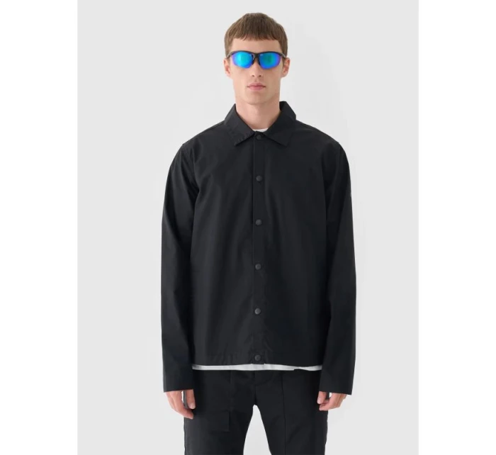 Pánské přechodné košilové sako 4F 4FRSS24TTJAM0887-20S pánské Pánské přechodné košilové sako 4F 4FRSS24TTJAM0887-20S pánské