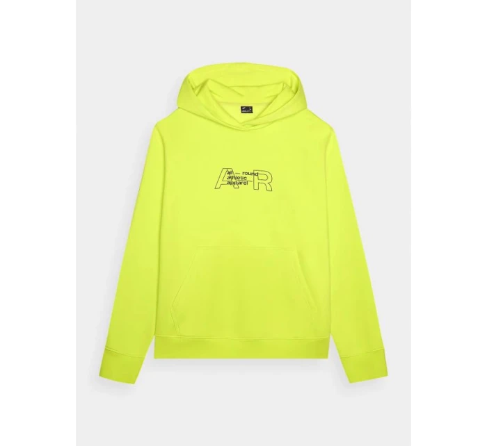 Pánská mikina 4F 4FRAW24TSWSM1816-45S s kapucí z nepromokavého materiálu