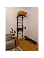 SKLÁDACÍ GYMNASTICKÁ MATRACE HNĚDÁ 180CM BENCHK SKLÁDACÍ GYMNASTICKÁ MATRACE HNĚDÁ 180CM BENCHK