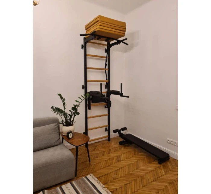 SKLÁDACÍ GYMNASTICKÁ MATRACE HNĚDÁ 180CM BENCHK SKLÁDACÍ GYMNASTICKÁ MATRACE HNĚDÁ 180CM BENCHK