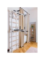 GYMNASTICKÝ ŽEBŘÍK S NASTAVITELNOU TYČÍ A ZÁBRADLÍM BENCHK 732W GYMNASTICKÝ ŽEBŘÍK S NASTAVITELNOU TYČÍ A ZÁBRADLÍM BENCHK 732W