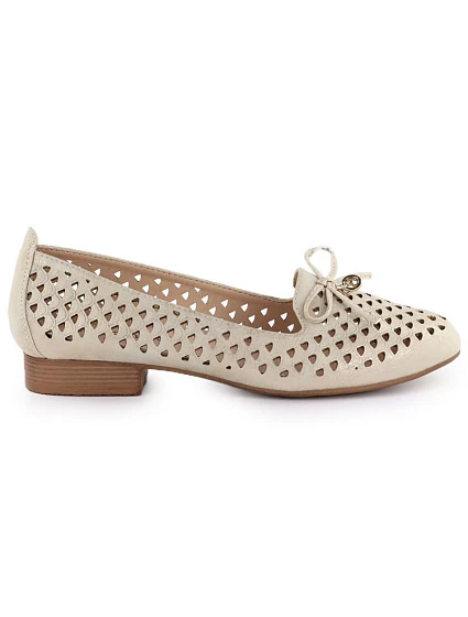 Dámské ažurové boty gold model 22009350 - JEZZI
