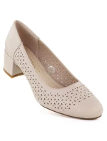 damskie na beżowe Sergio model 22034151 - LEONE