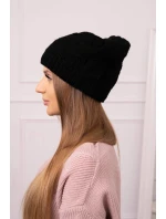 Dámská čepice Nastia K373 černá Dámská čepice Nastia K373 černá