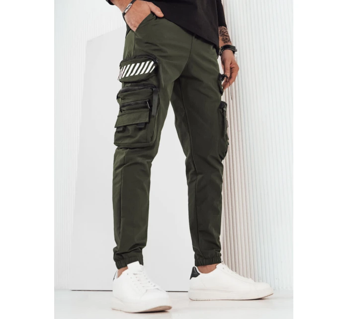 Pánské bojové kalhoty zelené FashionStreet UX4160