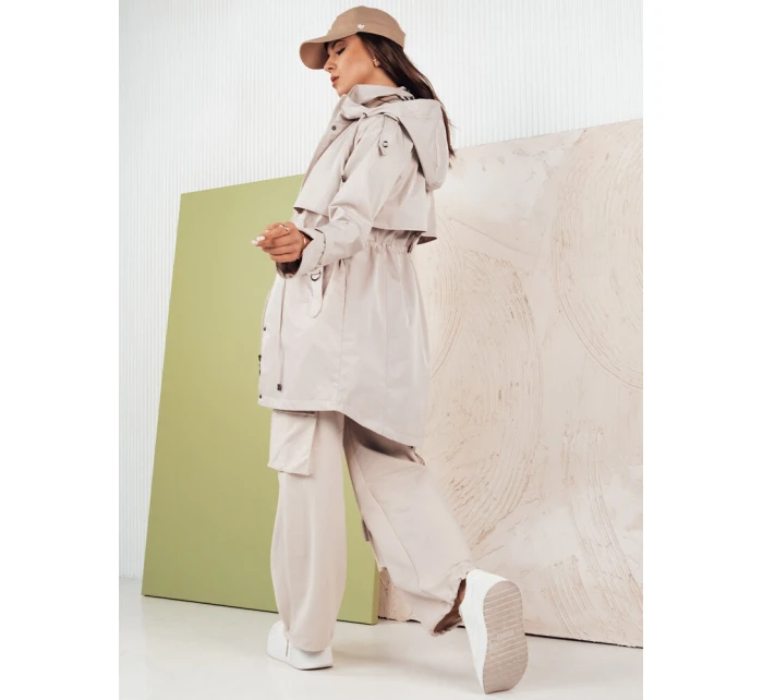 Dámská přechodná bunda parka šedá Dstreet model 21975178 - FashionStreet Dámská přechodná bunda parka šedá Dstreet model 21975178 - FashionStreet