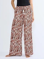 Summer Satin Trousers - WHITE - TRIUMPH WHITE - TRIUMPH