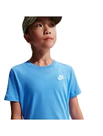 Dětské tričko Sportswear světle modré model 22099078 - NIKE Dětské tričko Sportswear světle modré model 22099078 - NIKE