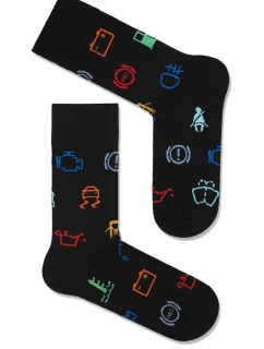 Pánské kotníkové ponožky – černé