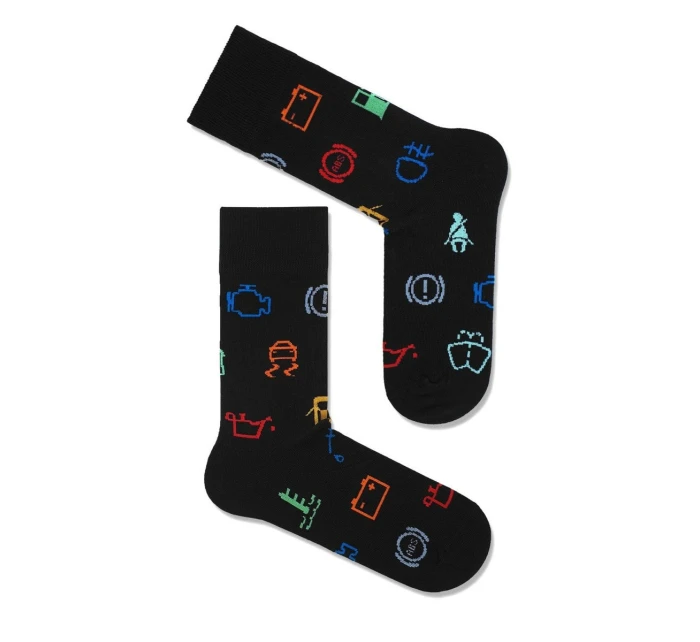 Pánské kotníkové ponožky – černé