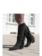 Kozačky na podpatku  model 223146 Solea