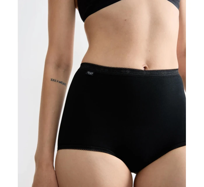 sloggi Basic+ Maxi 4P - BLACK - SLOGGI BLACK - SLOGGI