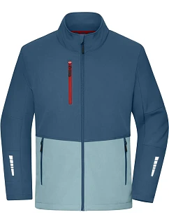 Daiber JN 1886 3-vrstvá softshellová bunda 02.1886 deep blue/steel blue
