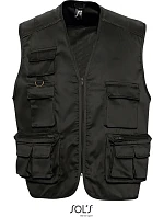SOL'S Wild Unisex vesta "Safari" 25.3630 black