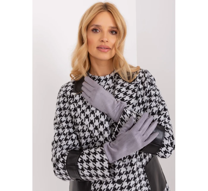 Rękawiczki AT RK model 19367710 szary - FPrice Rękawiczki AT RK model 19367710 szary - FPrice