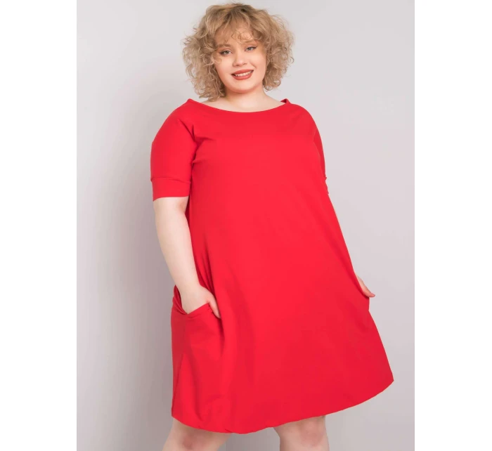 Šaty RV SK 6639.02X červená