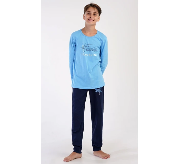 Dětské pyžamo dlouhé model 20711894 - Vienetta Kids Dětské pyžamo dlouhé model 20711894 - Vienetta Kids