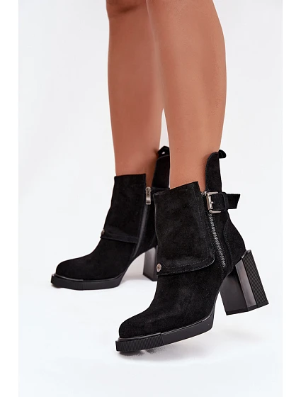 Boty na podpatku  model 231794 Step in style