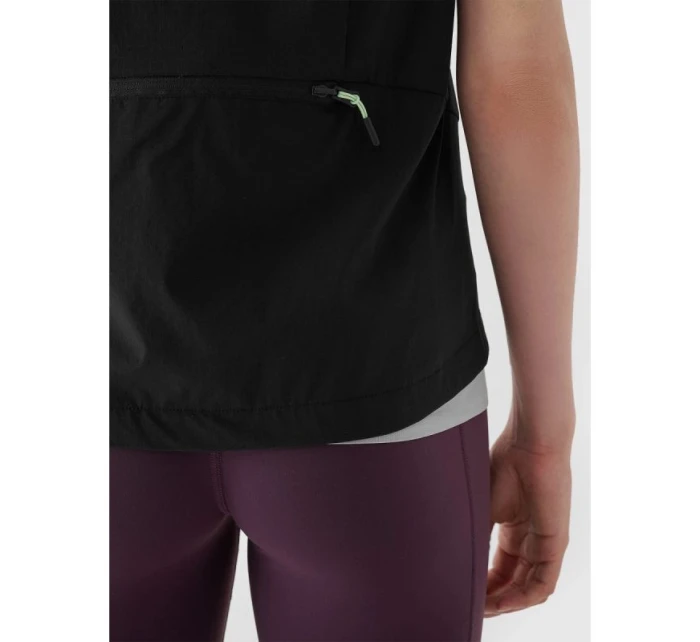 Dámské ultralehké běžecké tričko bez rukávů 4F 4FRAW24TVJAF212-20S