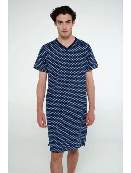 Noční košile s krátkými rukávy model 19698570 - Vamp Noční košile s krátkými rukávy model 19698570 - Vamp