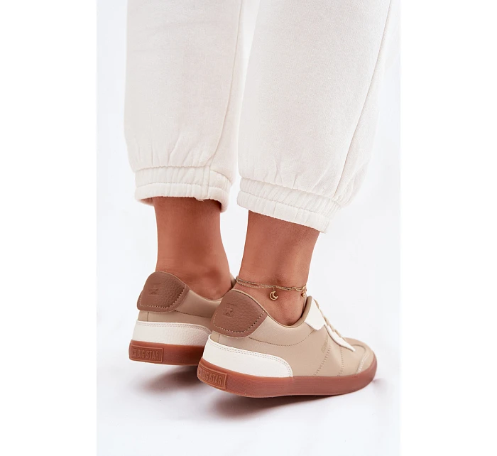 Dámské tenisky Big Star TT274420 tmavě béžové