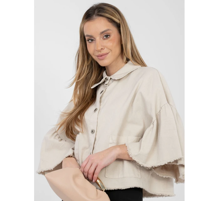 IT KR bunda FL9998.85 béžová