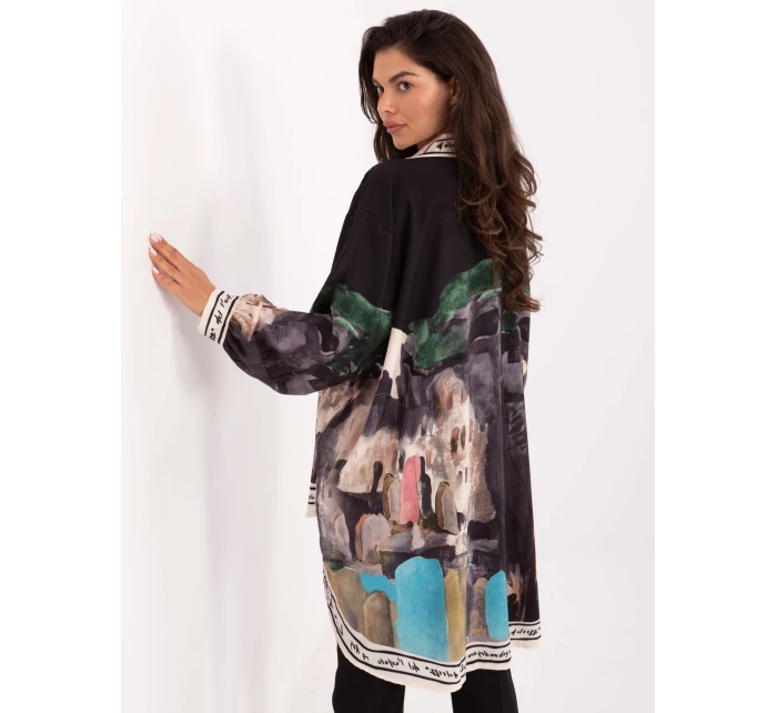 Koszula IT KS model 21393043 czarny - FPrice Koszula IT KS model 21393043 czarny - FPrice